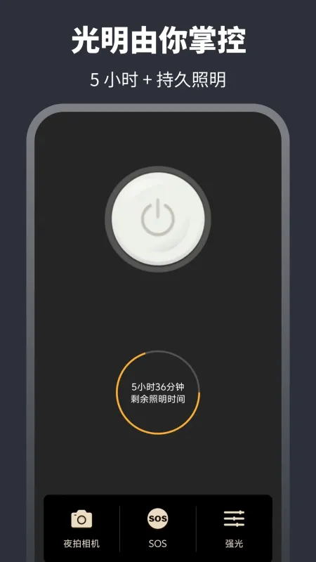 手电筒SOS户外助手-应急照明工具截图1