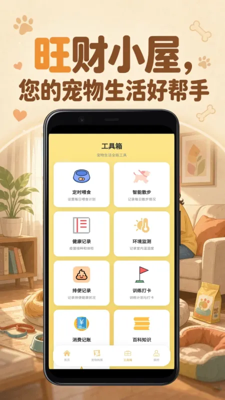 旺财小屋-手机记账工具截图3