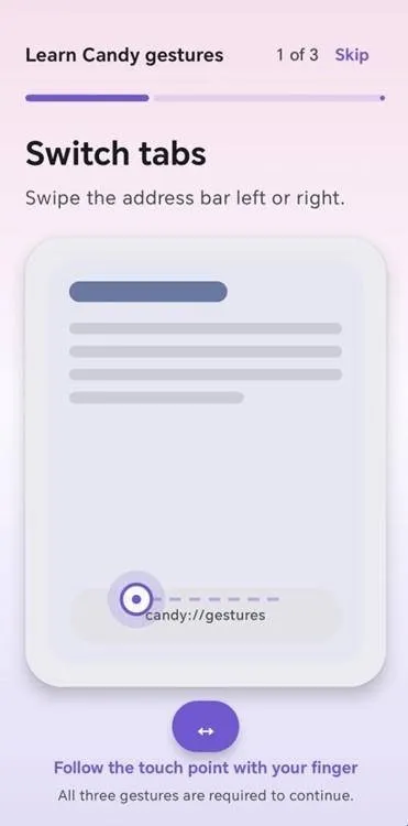 糖果浏览器使用方法