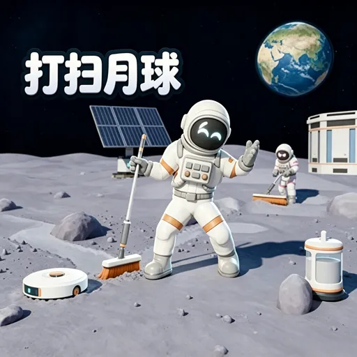 打扫月球·联机