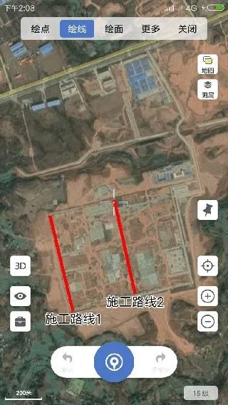 水经微图怎么绘制线?