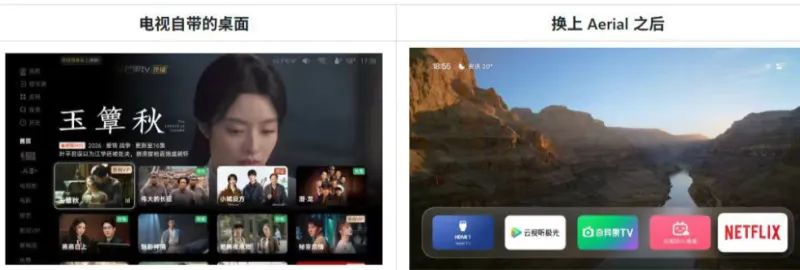 Aeria lTV桌面启动器特点 Aeria lTV桌面启动器特点