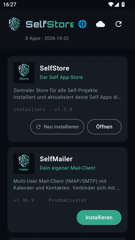 SelfStore应用商店官方版截图1